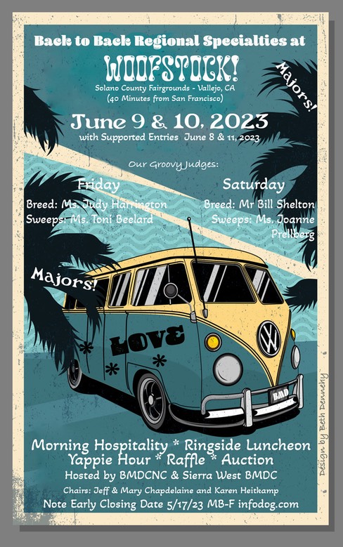 Woofstock 2023 poster
