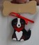 Puppy with Bone Ornament (Can be personalized)HLDY05$4.00